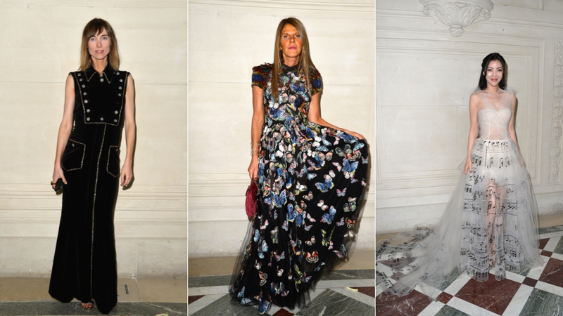 Illustration for article titled What Celebrities Wore to This Week's Couture Shows